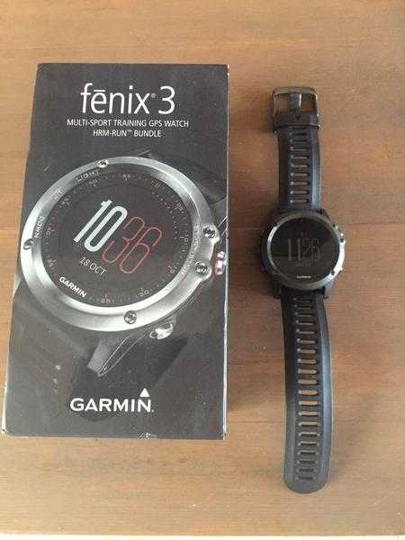 Garmin Fenix 3 and HRM