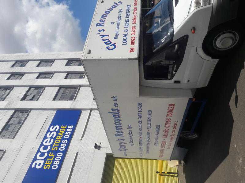 Garys Removals amp man amp van of Lemington Spa