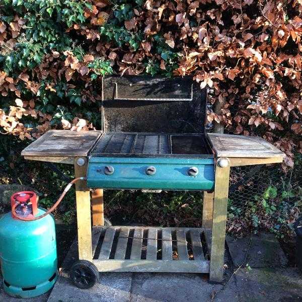 Gas BBQ with Gas Bottle