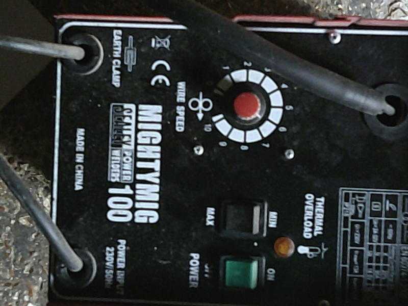 Gas free mig welder