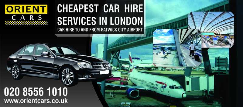 Gatwick Airport Taxi hire Service