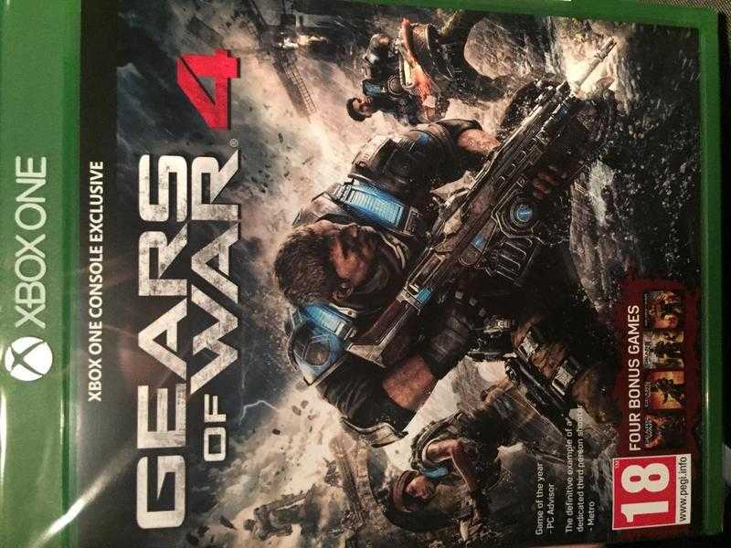 Gears of war 4 - brand new and sealed - XBox one