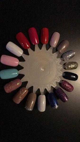 Gel nails,Acrylics, Manicure and Pedicure