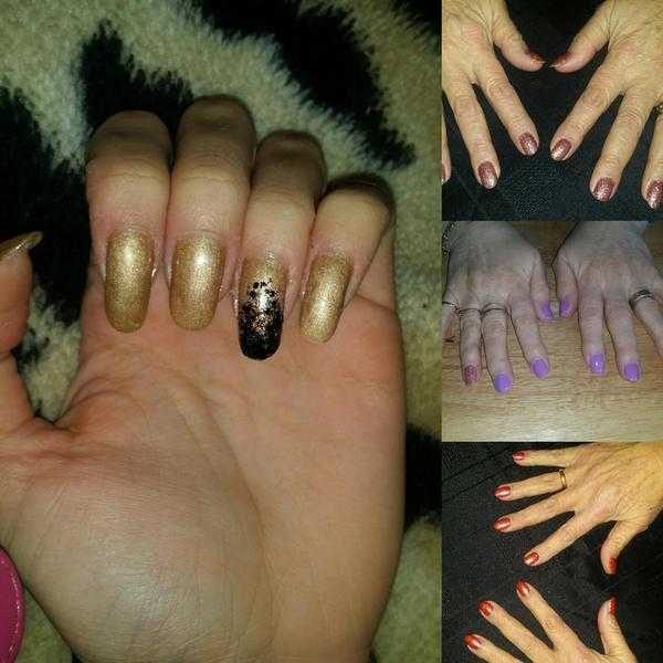 Gel polish nails