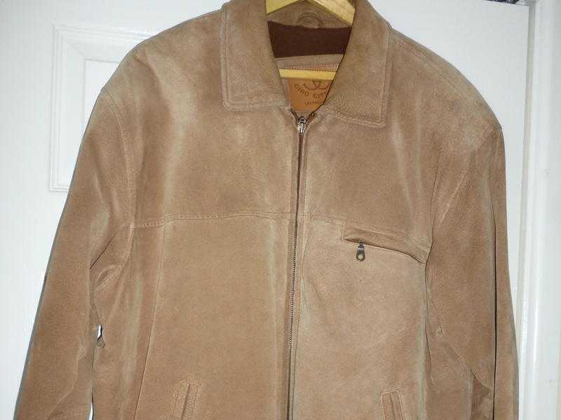 Gents tan Suede Jacket