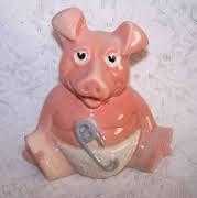 GENUINE BABY WOODY NAT WEST PIG IN NAPPY