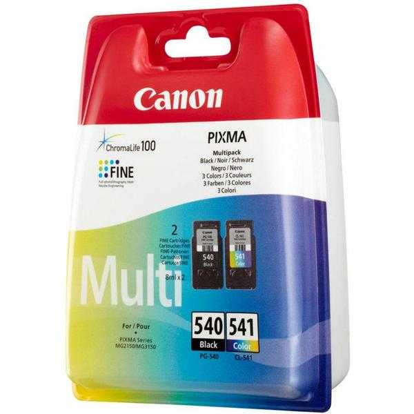 Genuine Canon PG-540 amp CL-541 Ink Cartridges. Brand New Sealed. Bargain Price.