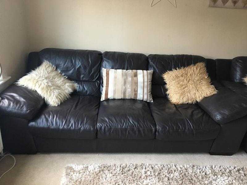 Genuine leather sofas