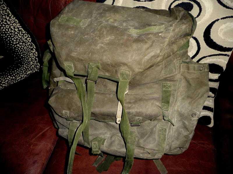 GENUINE SAS BERGEN RUCKSACK FALKLANDS ISSUE. BRITISH ARMY.