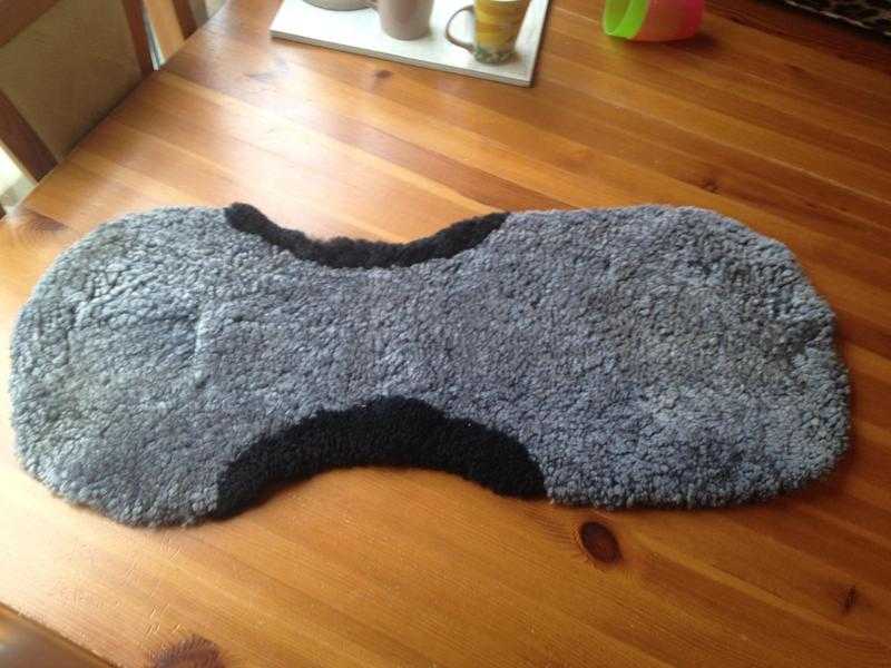 Genuine sheepskin buggy liner, fits all pushchairs