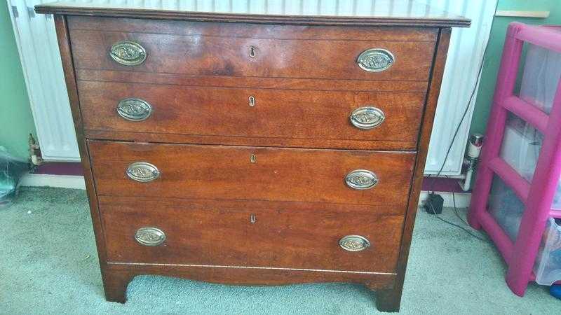 George III mahogany Commode Chest c1800