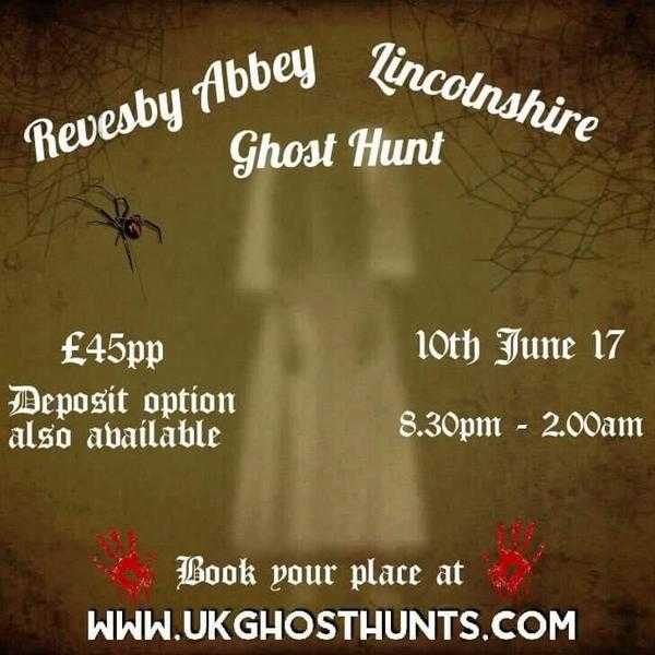Ghost Hunting in Revesby Lincolnshire