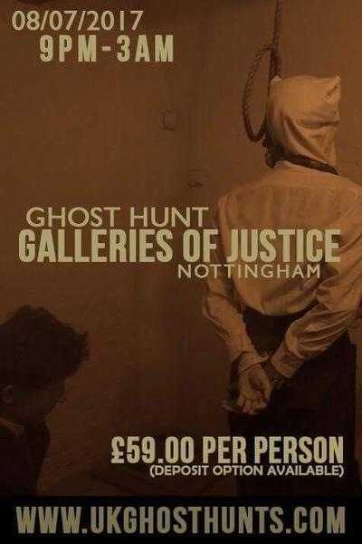 GHOST HUNTING tickets (selling fast)