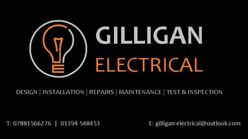 Gilligan Electrical  NICEIC Domestic Installer - Domestic and Commercial work Woodbridge, Suffolk
