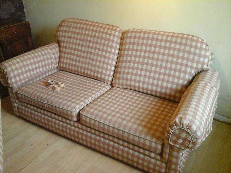 Gingham sofas