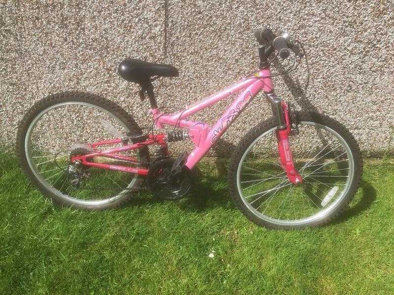 Girls Apollo FS24 mountain bike  Bicycle