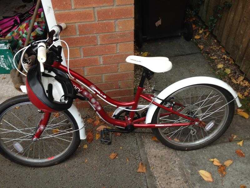 Girls Apollo Ivory bike