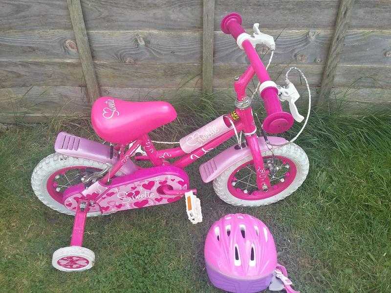 GIRLS Bike 12quot, Pink SWEETIE  Excellent condition