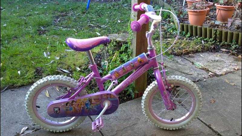 Girls Disney Princesses bike