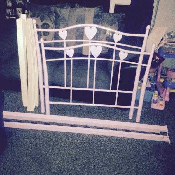 Girls lilac bed frame