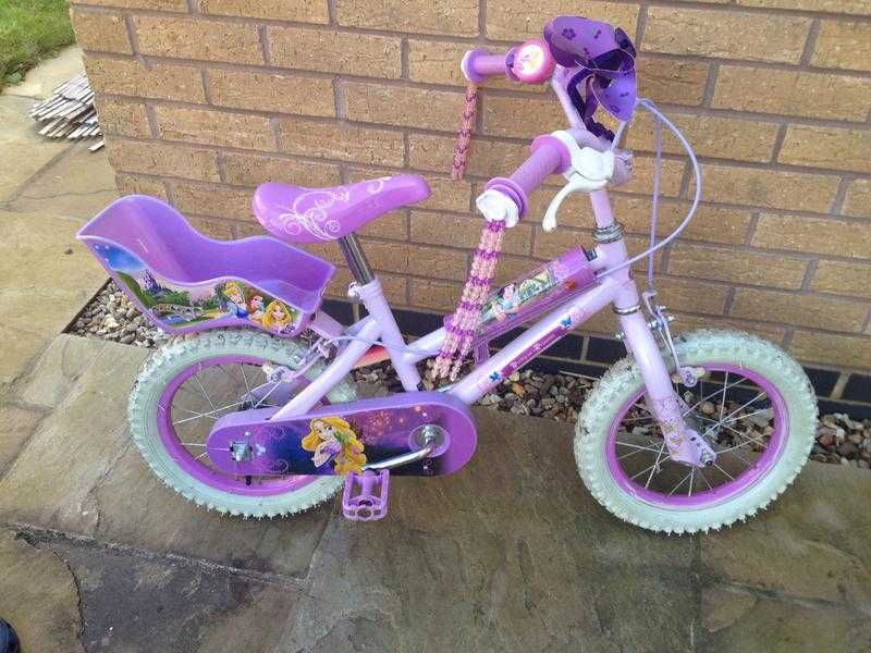 Girls princess bike