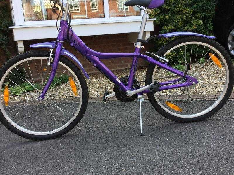 Girls Purple Giant Taffy 225 Bike 24quot wheels
