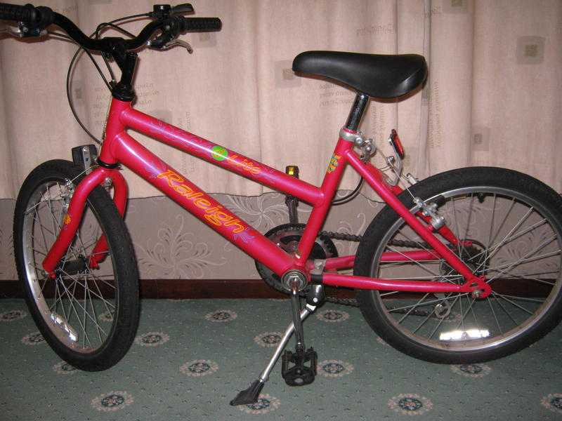 Girls raleigh bike