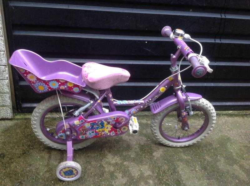 Girls Sweetheart Cycle with Stabilisers age 3-5