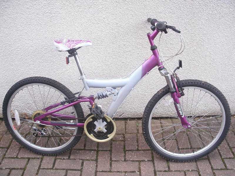 GirlsTeens SilverPink Probike Mountain Bike