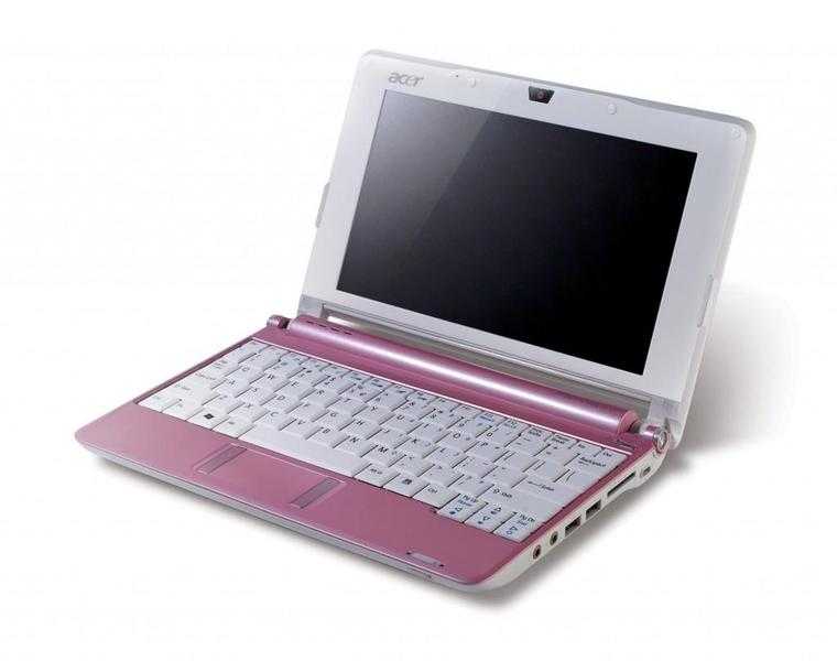 GIRLY PINK ACER ASPIRE ONE NETBOOK