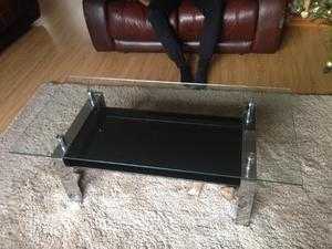 GLASS COFFEE TABLE