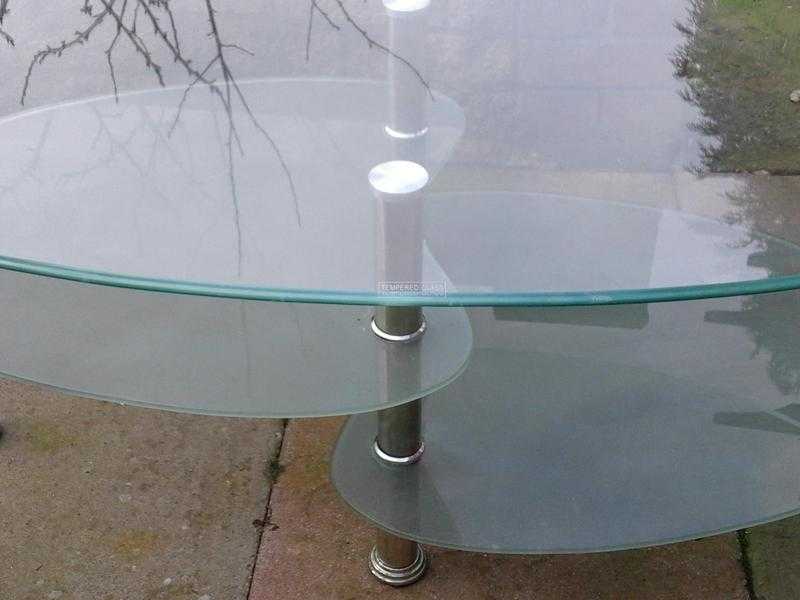 glass coffee table