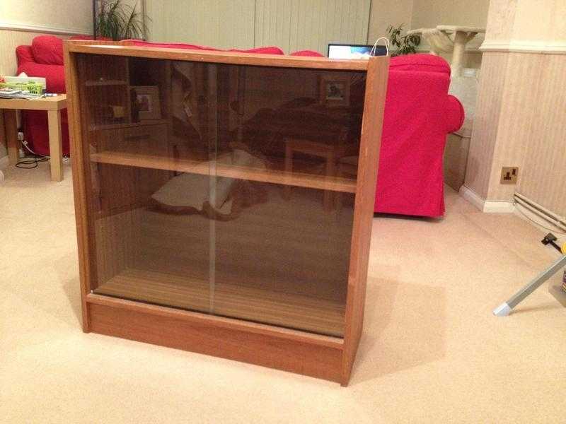 Glass fronted cabinet