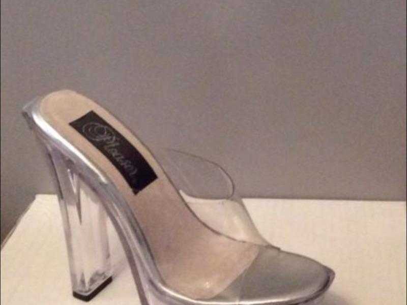 GLASS HEELS