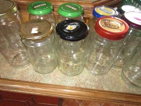 Glass jars