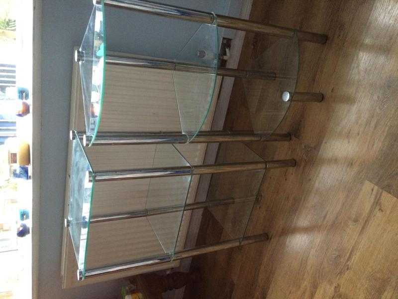 Glass shelves