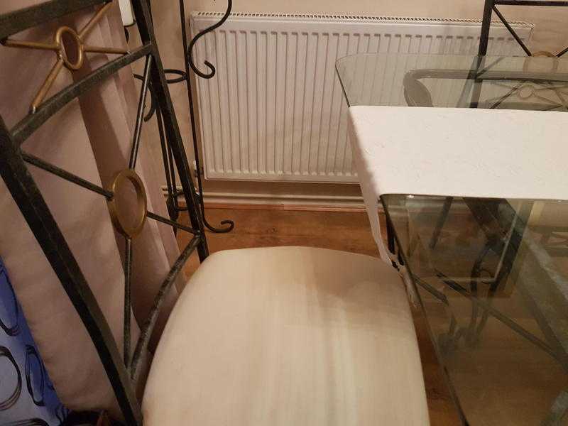 Glass Table and chairs - Free - Collection only