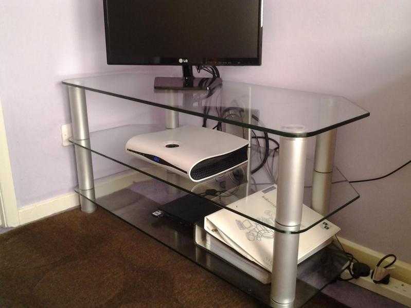 Glass TV Stand