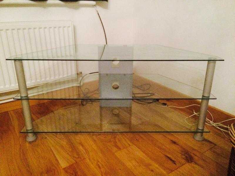 Glass TV Stand