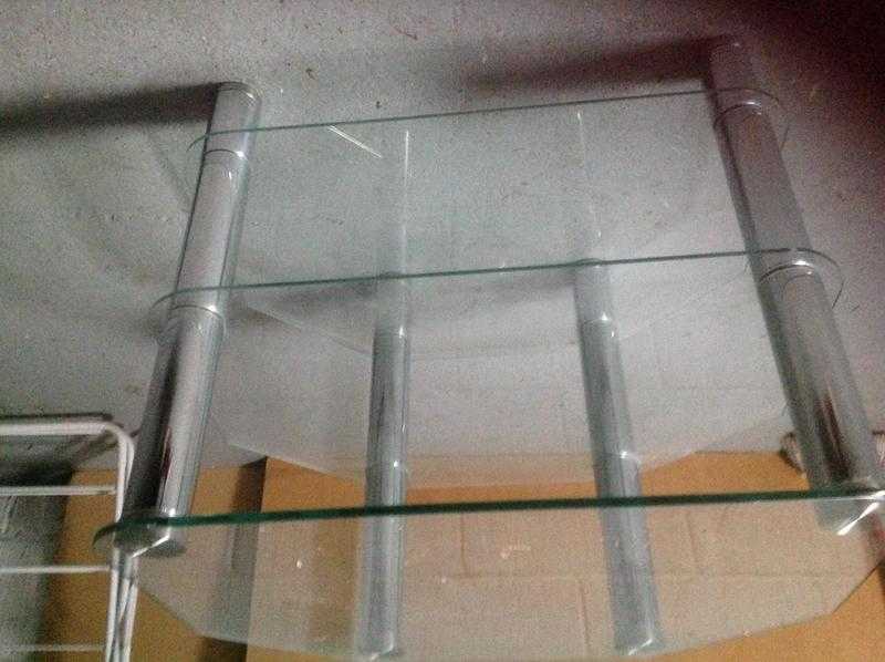 Glass TV Stand