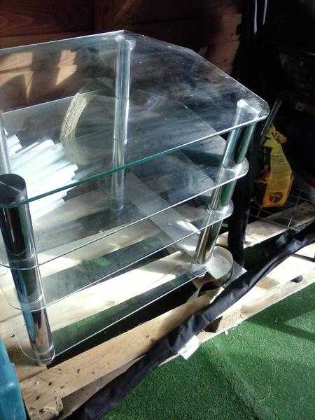 Glass T.V Stand.20