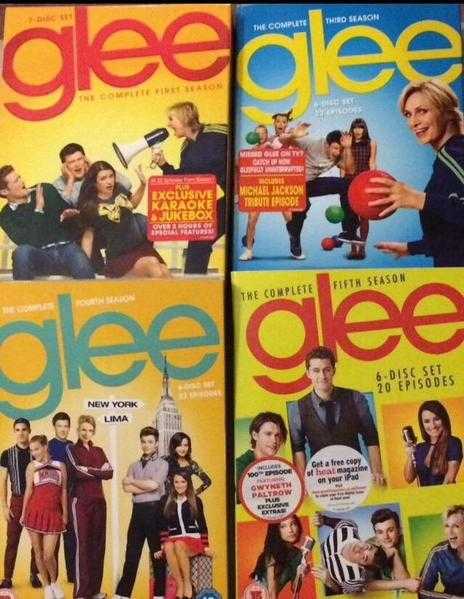 Glee DVDs