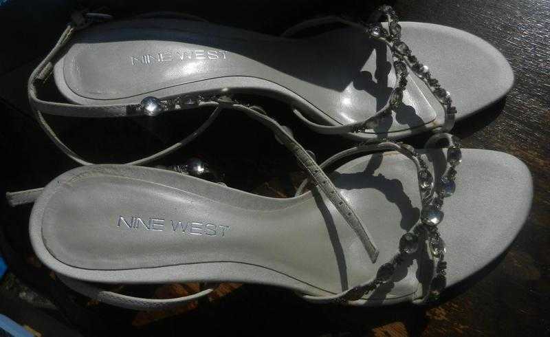 Glittery party shoes by Nine West size 6 - reduced price