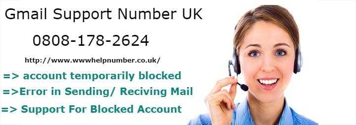 Gmail Customer Care Number 44-808-178-2624