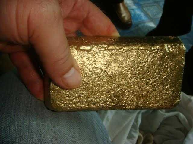Gold Dust and Gold Bar