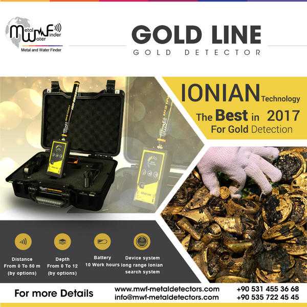 Gold Line faster device for gold detector