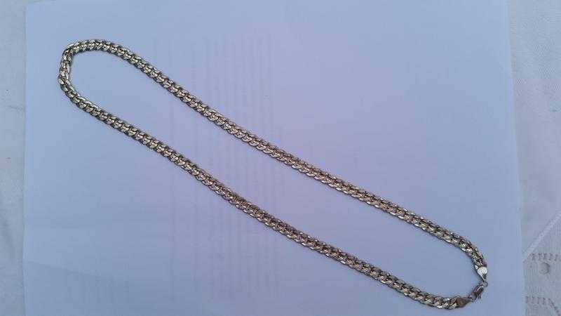 GOLD PLATED NECKLACE CHAIN 14K 24inch