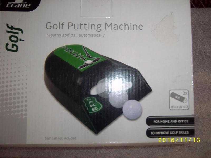 Golf Auto Return  Putting Machine.