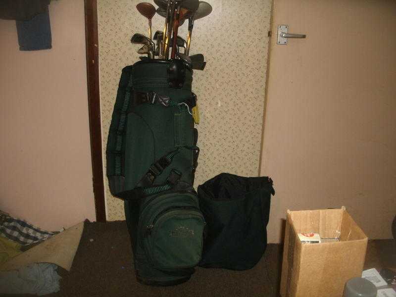 Golf Bag With 24 Clubs, Balls, markers Etc.