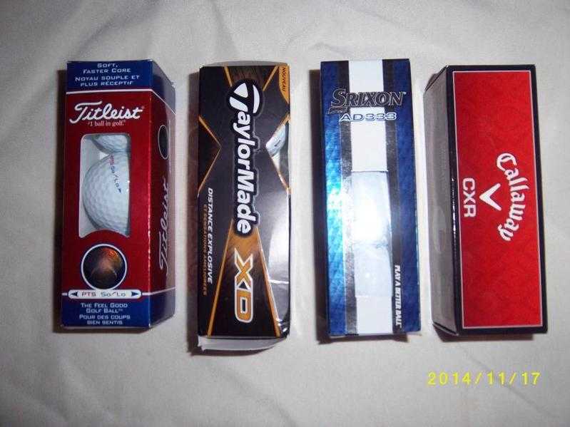 Golf Balls Brand New